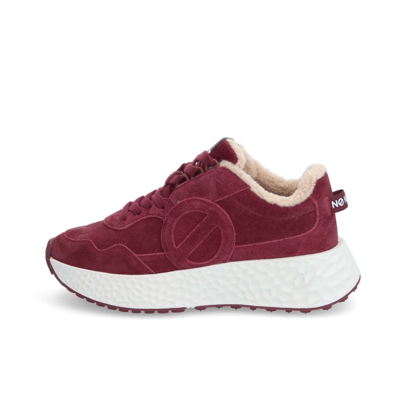 CARTER JOGGER W - SUEDE/COCOON - CHERRY